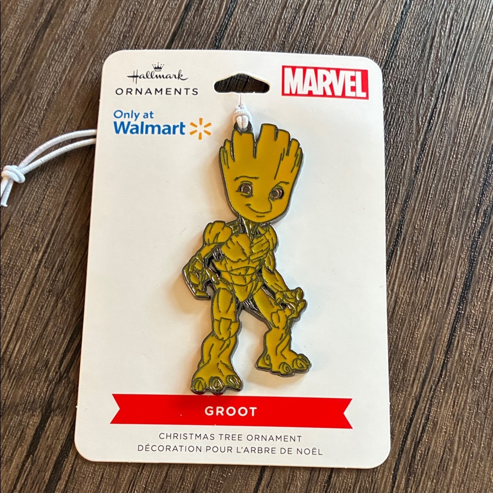 Marvel Groot Ornament in Yellow
